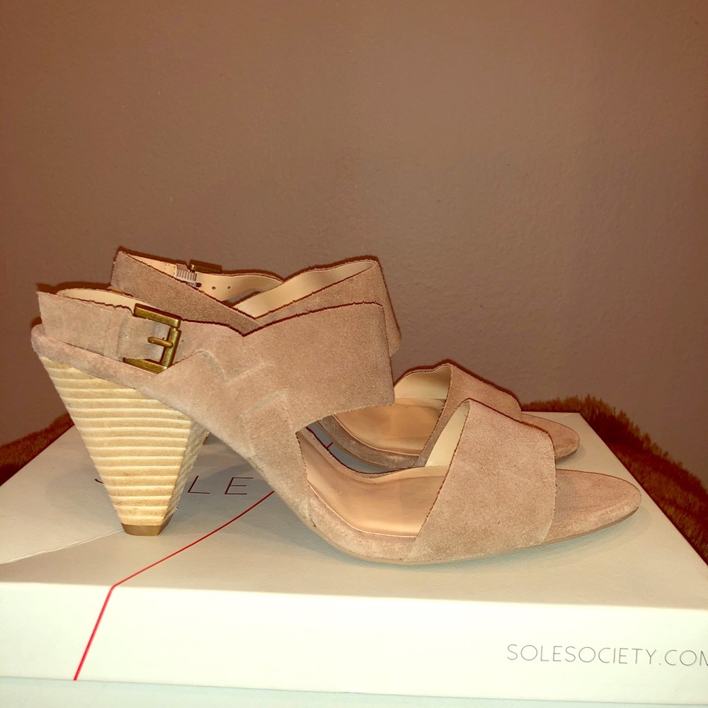 Brand New Sole Society Suede Sandals